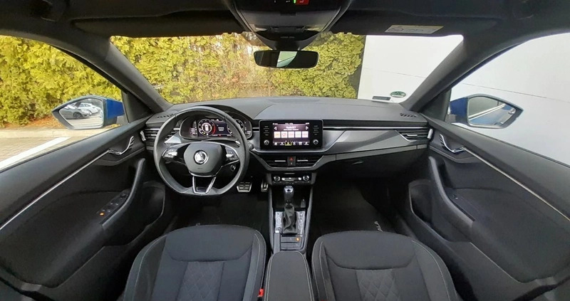 Skoda Scala cena 89900 przebieg: 66707, rok produkcji 2021 z Wyrzysk małe 254